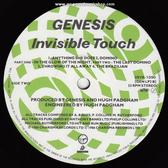 Genesis - Invisible Touch