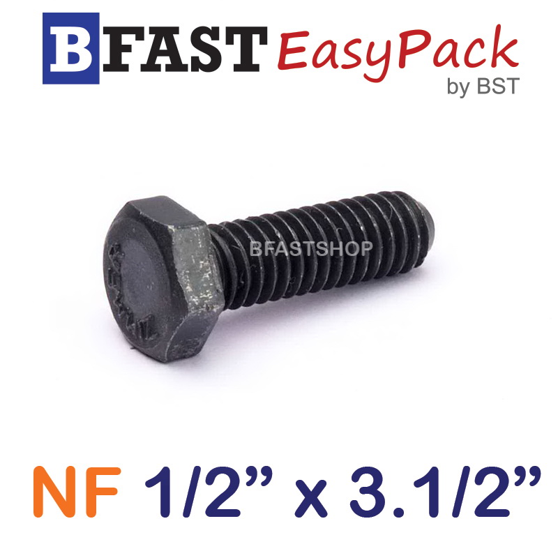 สกรู NF 1/2" x 3.1/2" (2 ตัว/ถุง) *เกลียวครึ่ง*