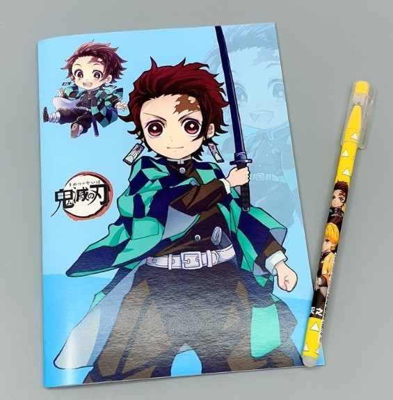 สมุดโน๊ตลายดาบพิฆาตอสูร สมุดนักเรียนปกอ่อน NOTE BOOK สมุดจด พกพาสะดวก