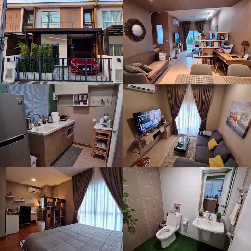 🏡 ให้เช่าทาวน์โฮม The Connect รามอินทรา - มีนบุรี 2 💥 พร้อมเข้าอยู่ 1 ก.ค. 68 | หิ้วกระเป๋าเข้าอยู่ได้เลย!