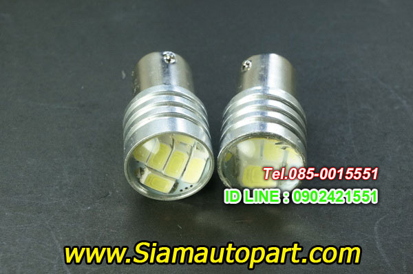 LED-1157-6SMD-หัวเลนส์-ไฟท้ายหรี่เบรคกระพริบ