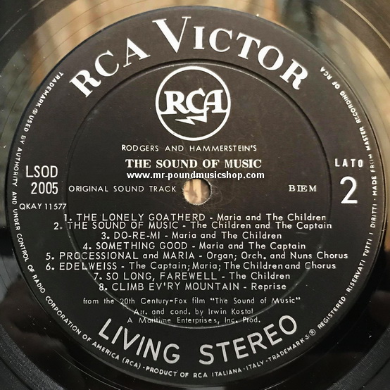 Rodgers & Hammerstein - The Sound of Music (An Original Soundtrack Recording)