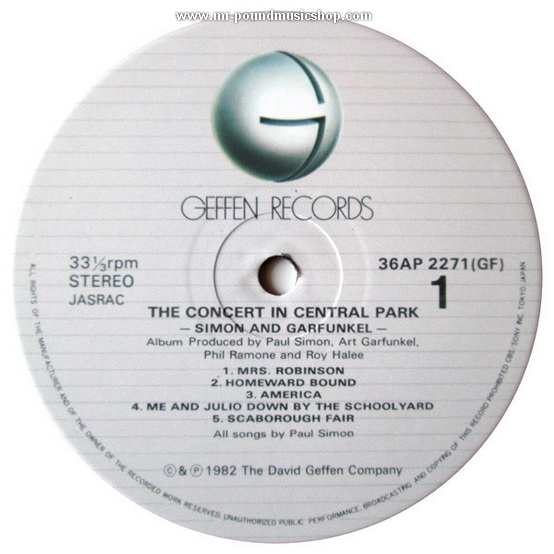 Simon & Garfunkel - The Concert in Central Park