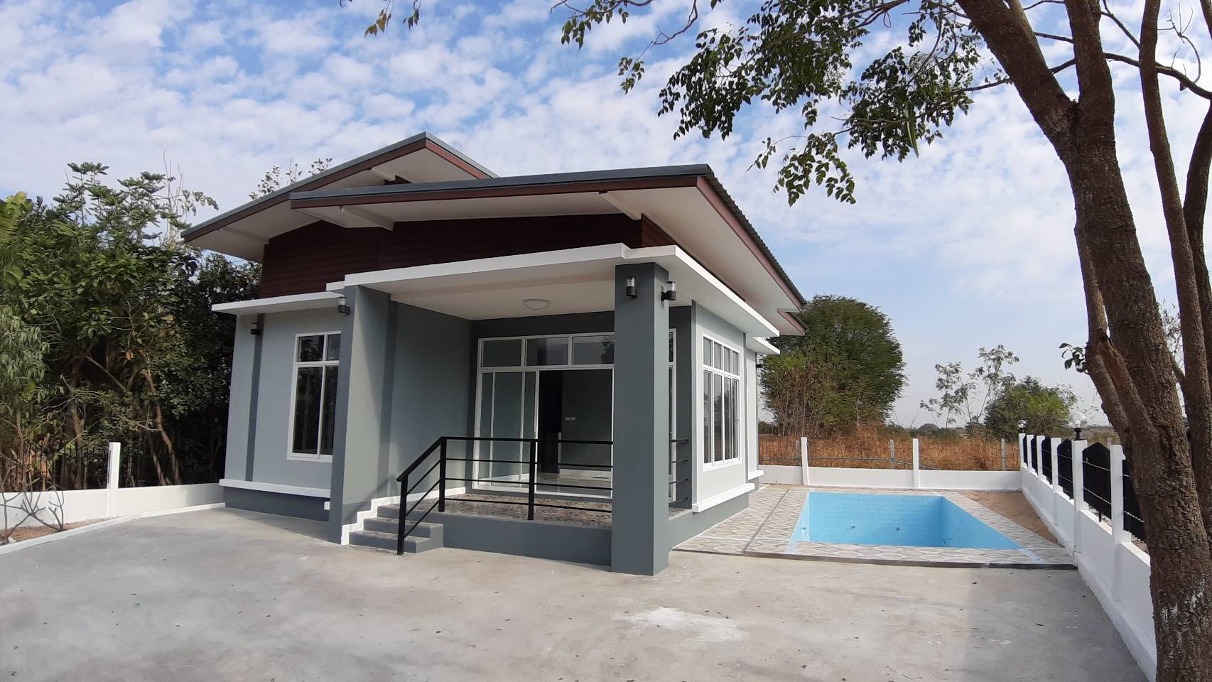 ขายบ้านเดี่ยวชั้นเดียวสร้างใหม่ เขาใหญ่ วิวสวย วิวภูเขา ทำเลดีห่างโบนันซ่า เขาใหญ่ 300 ม