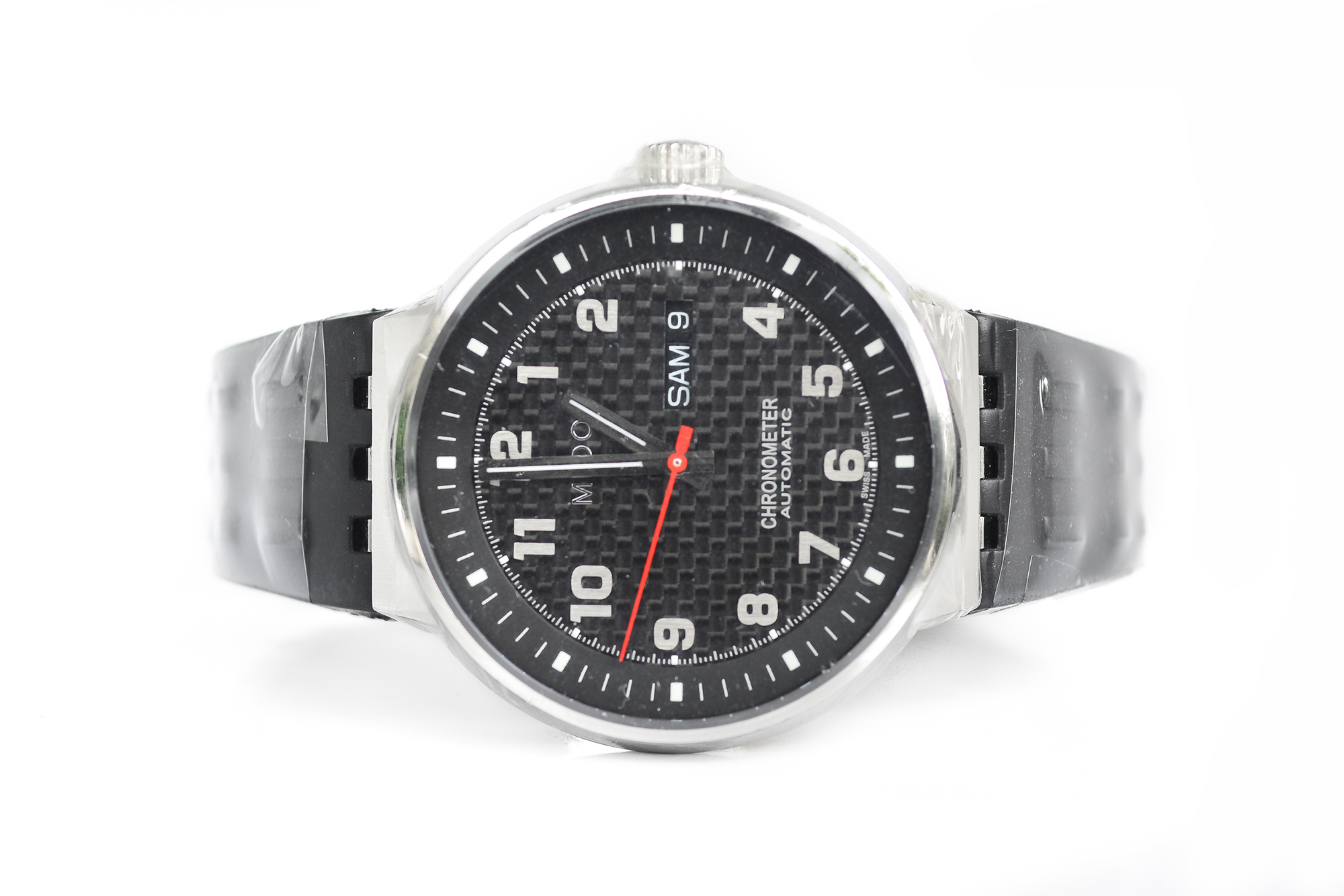 Mido All Dial Chronometer Automatic King Size หน้าดำเคฟล่า