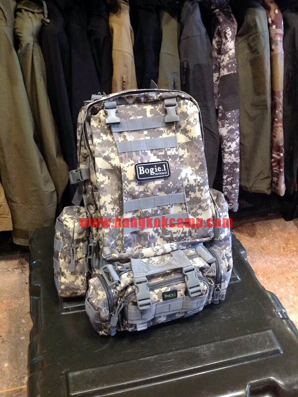 กระเป๋าเป้ แม่-ลูก จุได้50ลิตร (50L) ซื้อ1ได้ถึง4, (ลายมัลติแคม)