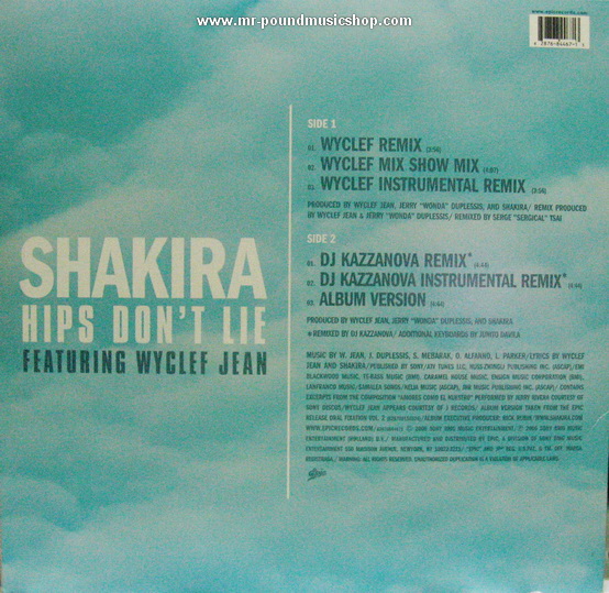 Shakira - Hips Don't Lie Feat. Wyclef Jean