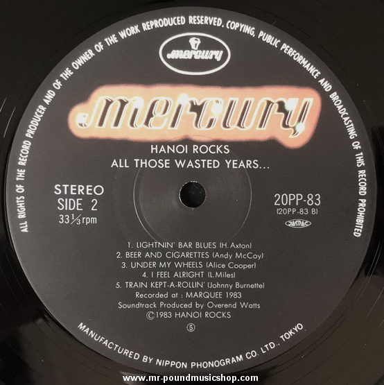 Hanoi Rocks - "All Those Wasted Years..."