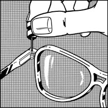 VICTORINOX MINI-SCREWDRIVER (ไขควงแว่นตา)