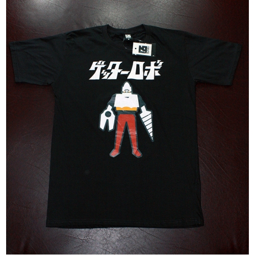 T-Shirt เสื้อยืดกันดั้ม เก็ตเตอร์โรโบ Getter Robo (getter 2) สุดเท่ห์ สีเทาเข้ม จากร้าน GUNZU !!โปรโมชั่น Asia Street Fashion
