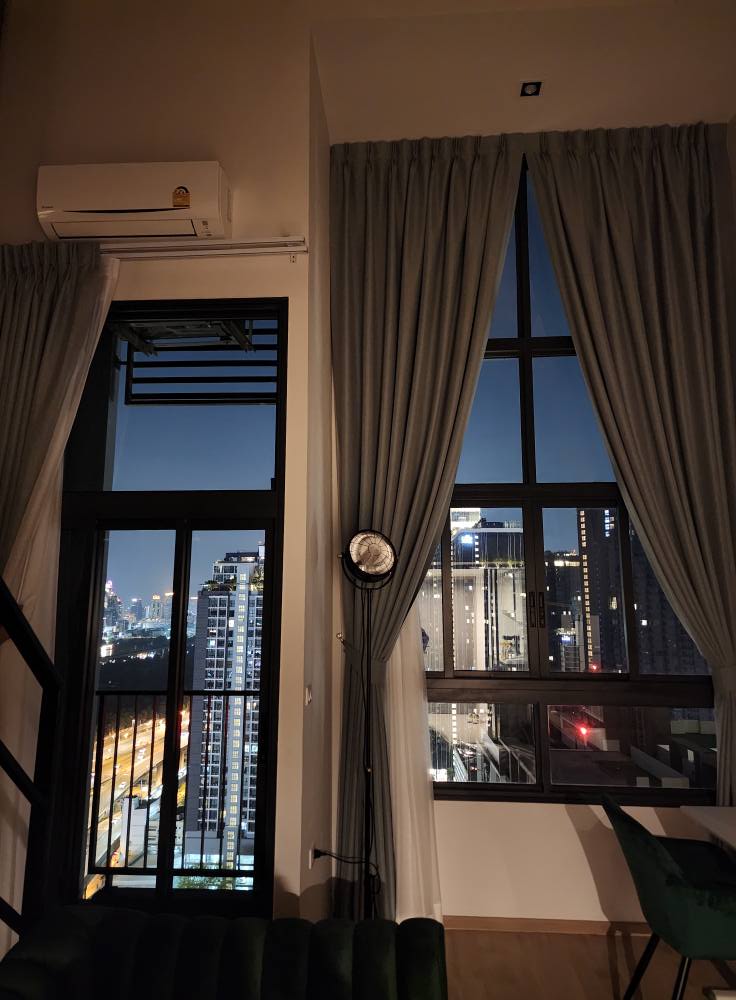 🔥 ว่างพร้อมเข้าอยู่! ให้เช่าด่วน! IDEO Rama 9-Asoke (ไอดีโอ พระราม 9-อโศก) ยูนิต Loft วิวสวย เฟอร์ครบ! 🔥