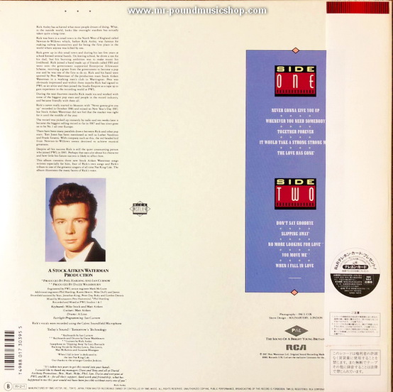 Rick Astley - Whenever You Need Somebody