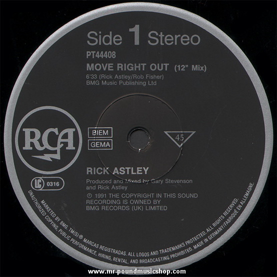 Rick Astley - Move Right Out