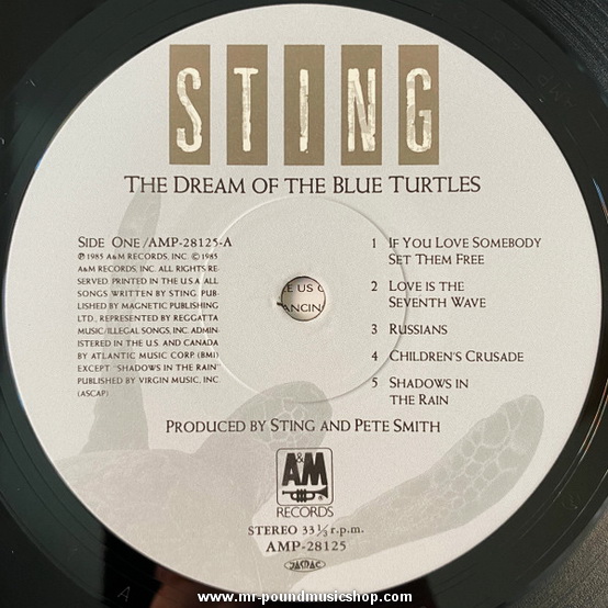 Sting - The Dream Of The Blue Turtles