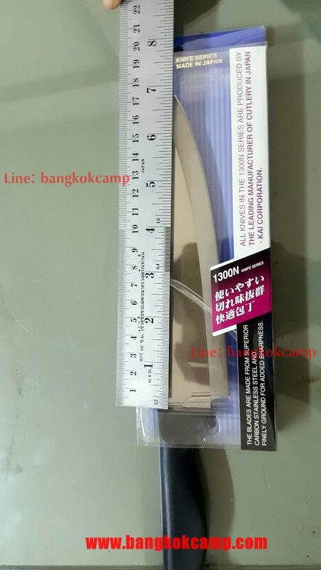 มีดญี่ปุ่น KAI COOK KNIFE ใบมีด7นิ้ว ของใหม่ แท้ Made in Japan (1378N)