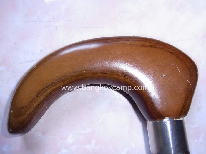 ไม้เท้า ลายไม้สวย จับกระชับมือ สวย คลาสิก