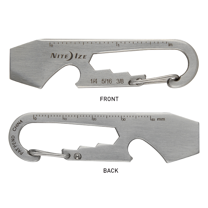 กุญแจเครื่องมือเอนกประสงค์ NiteIze DOOHICKEY - KEY TOOL Stainless