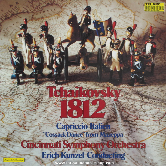 Erich Kunzel with Cincinnati Symphony Orchestra - Tchaikovsky / 1812 / Capriccio Italien / "Cossack Dance" from Mazeppa