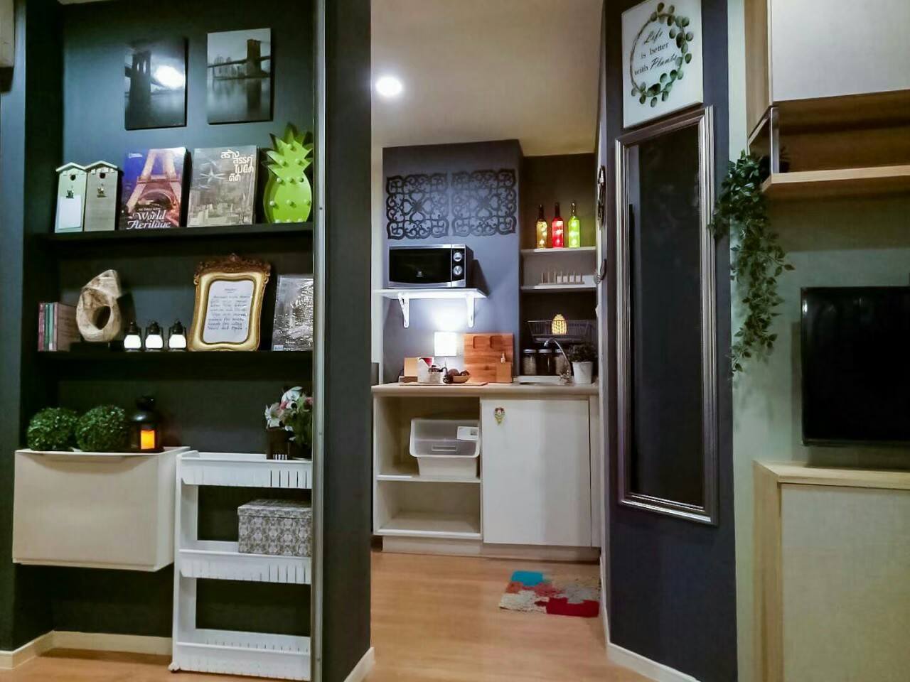 🌟 ให้เช่าคอนโด Lumpini Ville Onnut - Pattanakarn ลุมพินี วิลล์ อ่อนนุช (อ่อนนุช 55) Design ห้องแนว Industrial มีห้องเดียวทั้งโครงการ! 🌟