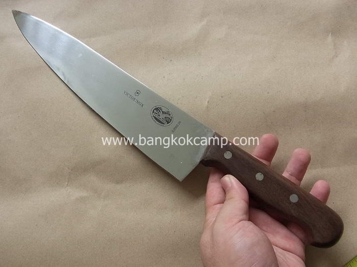 มีดเชฟ/มีดครัว VICTORINOX 5.2000.28 ด้ามไม้ROSEWOOD CHEFS 28​ Cm​ ใหม่ แท้ (5.2000.28)