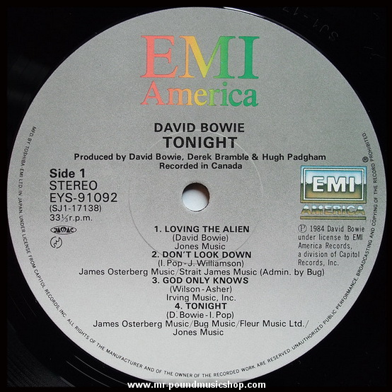 David Bowie - Tonight
