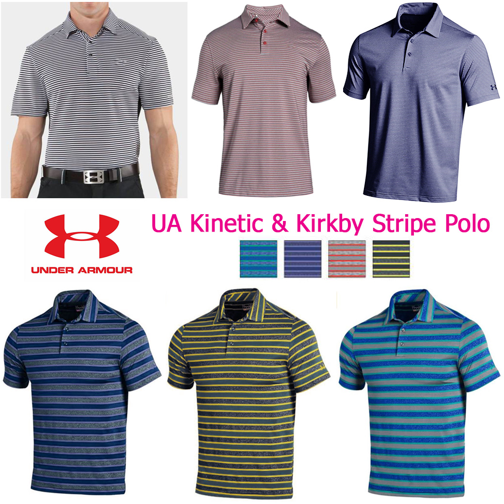 Under Armour Kinetic & Kirkby Stripe Polo