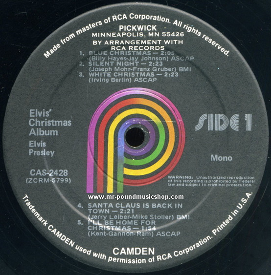 Elvis Presley - Elvis' Christmas Album