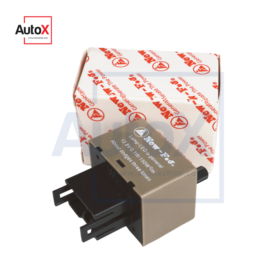 เฟรชเชอร์ไฟเลี้ยว 12V Toyota Vigo DMAX 8ขา ปรับเร็วได้ ยี่ห้อNew-FJ