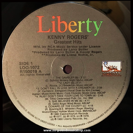 Kenny Rogers - Greatest Hits