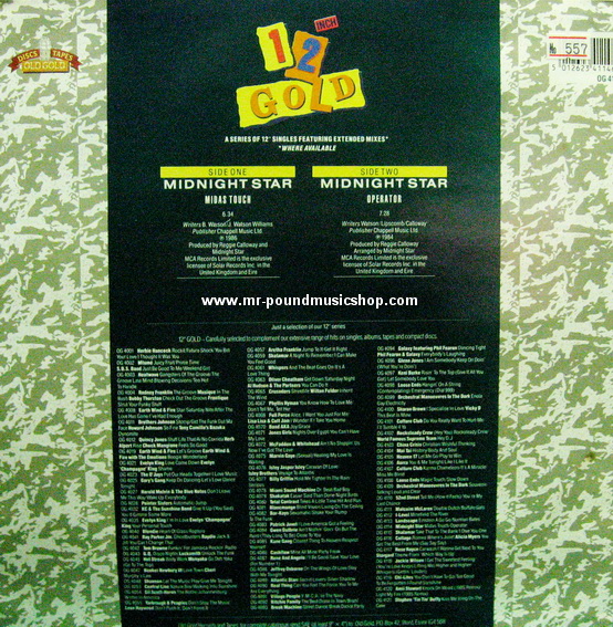 Midnight Star - Midas Touch / Operator