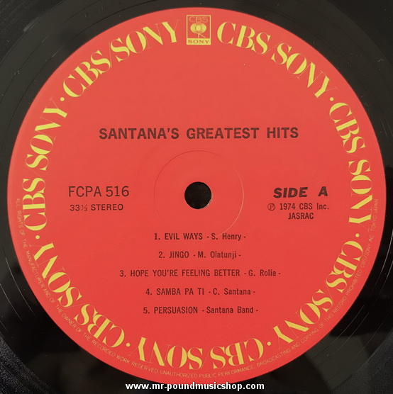 Santana - Santana's Greatest Hits