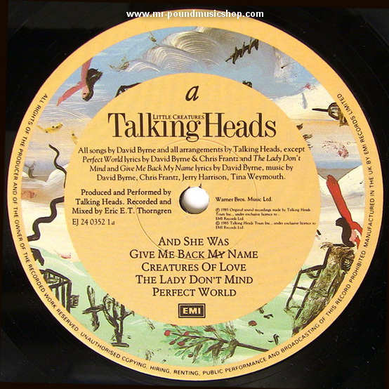 Talking Heads - Little Creatures
