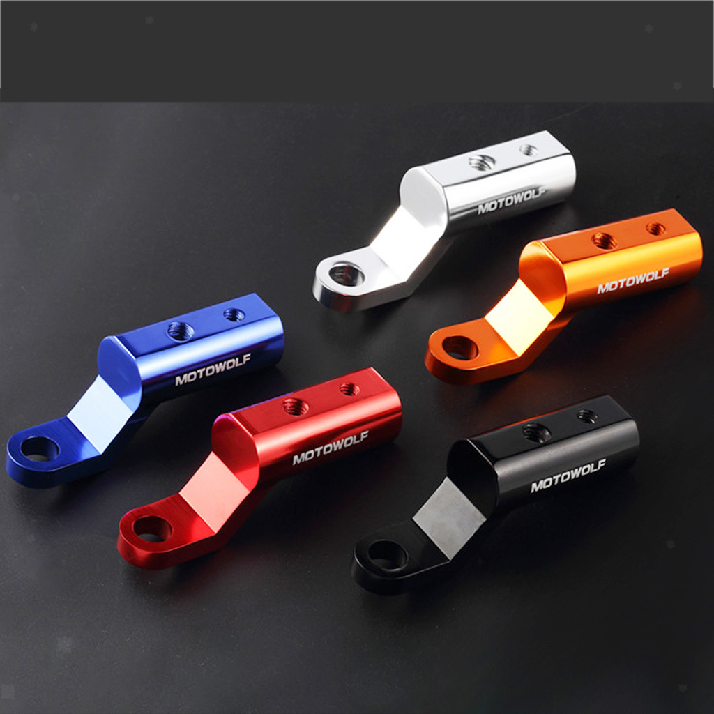 MOTOWOLF MDL 3509 - บาร์สั้นจับกระจก บารเสริมใส่ที่จับโทรศัพท์ ใส่อุปกรณ์เสริมอื่นๆได้