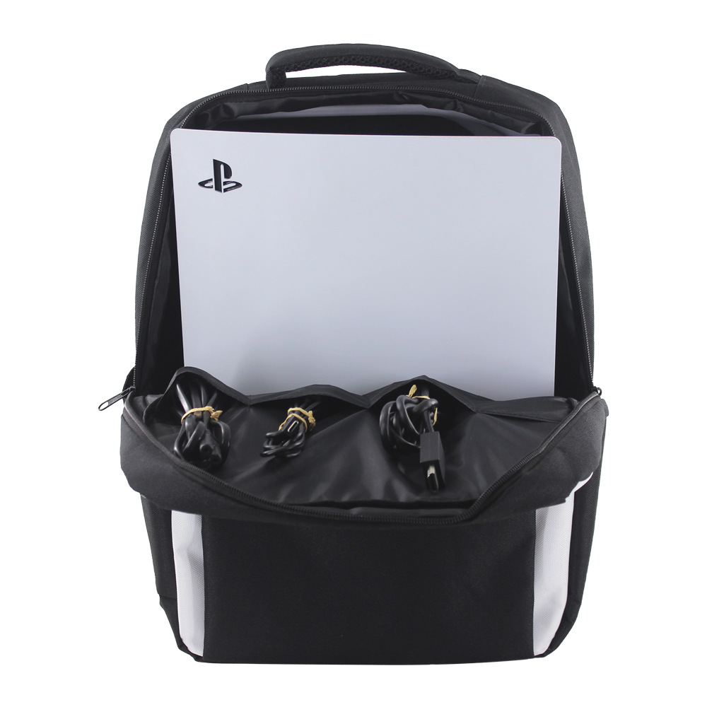 กระเป๋าเป้ ผ้ากันน้ำ กันกระแทก สำหรับเครื่องเกม PS5 เครื่องรุ่นแรก และอุปกรณ์