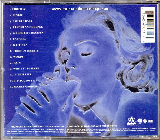 Madonna - Erotica