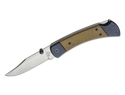 มีดพับ Buck110 Hunter Sport, Pro, OD Green Micarta HDL 13294