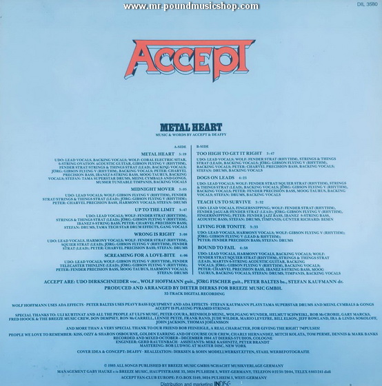 Accept - Metal Heart