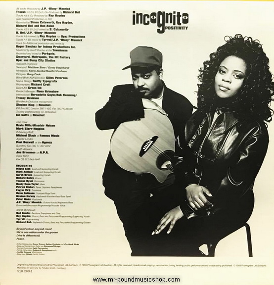 Incognito - Positivity