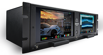 SHOGUN STUDIO 4K/HD recorder, Dual 7"monitor and playback