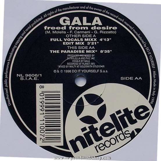 Gala - Freed From Desire