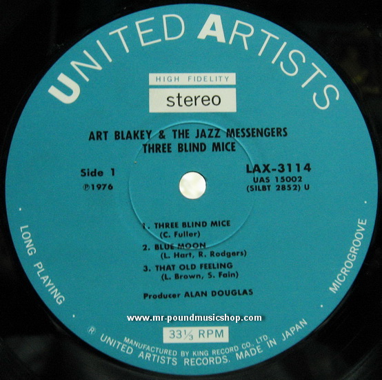 Art Blakey & The Jazz Messengers - 3 Blind Mice