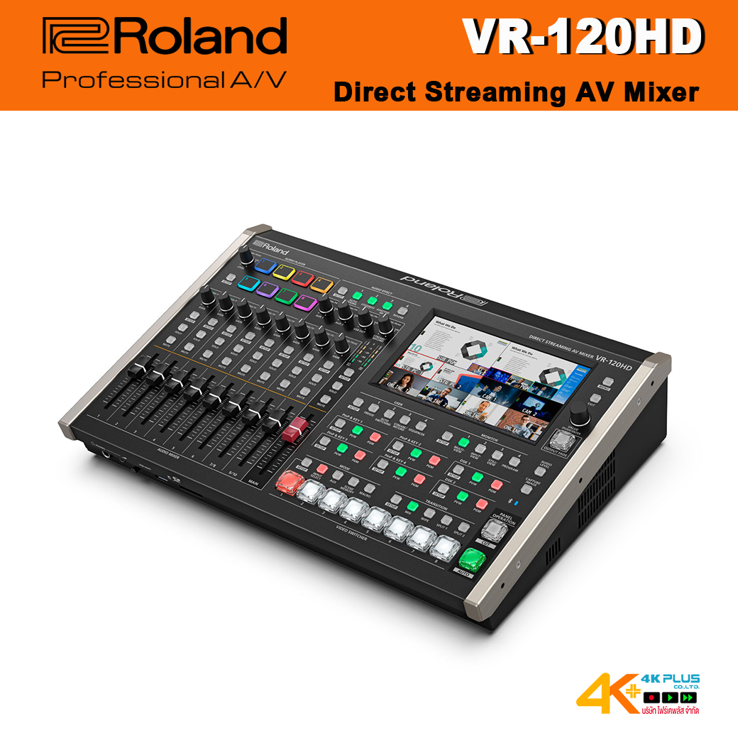 Roland VR-120HD Direct Streaming AV Mixer