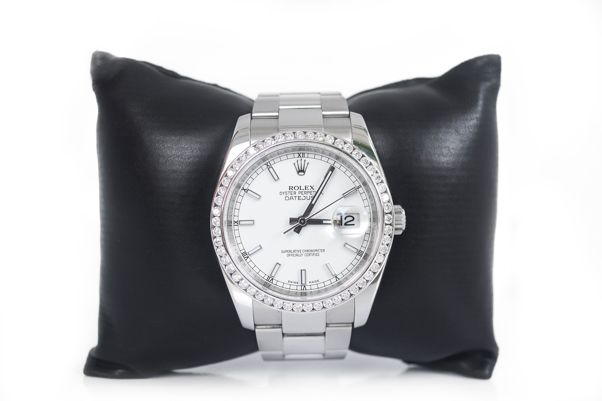 Rolex Oyster Perpetual Datejust White Dial King Size Automatic