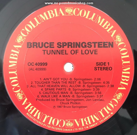 Bruce Springsteen - Tunnel Of Love