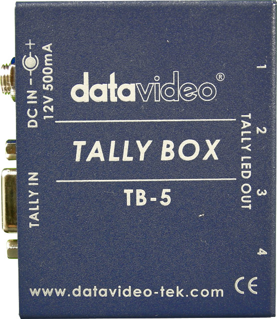 Datavideo TB-5 4-Light Tally Kit with Tally Box