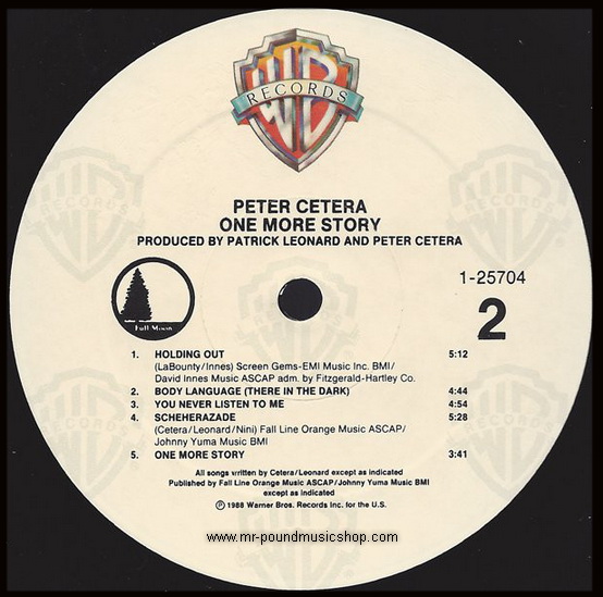 Peter Cetera - One More Story