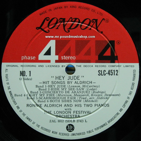 Ronnie Aldrich and His Two Pianos with The London Festival Orchestra - Hey Jude