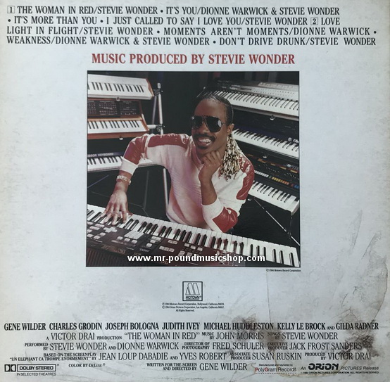 Stevie Wonder - The Woman in Red (Selection From The Original Motion Picture Soundtrack)