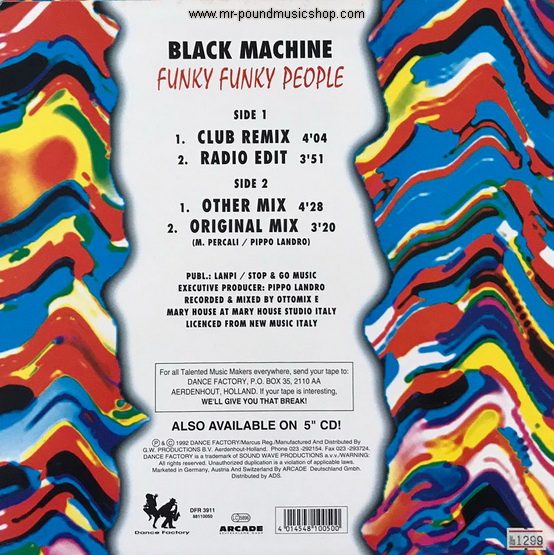 Black Machine - Funky Funky People