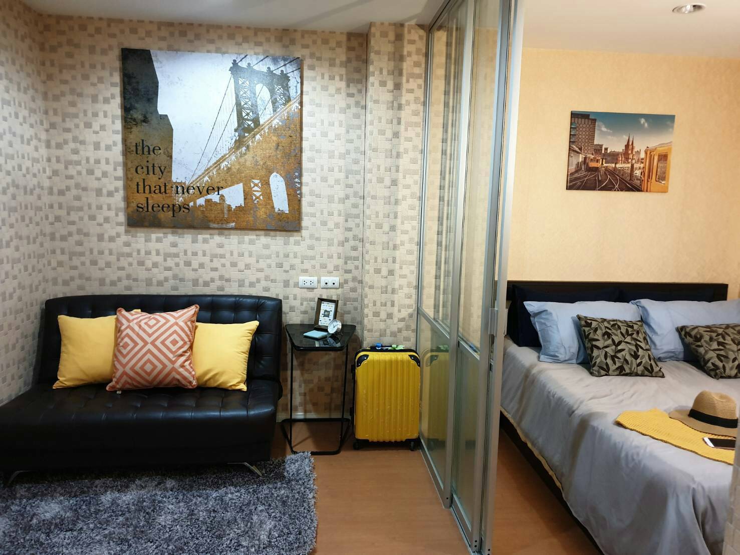 ขายด่วนคอนโด Lumpini Condo Town Nida - Serithai (ลุมพินี คอนโดทาวน์ นิด้า – เสรีไทย ) ห้องสวยแต่งครบพร้อมอยู่